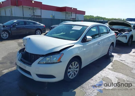 2013 Nissan Sentra Sv z USA, uszkodzony, nr VIN 3N1AB7AP2DL732614